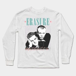 Erasure /// Retro 80s Fan Art Design Long Sleeve T-Shirt